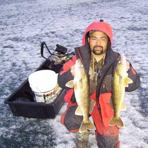 Mark Cassidy Cast-A-Way Charters Winter Fishing Photo Gallery